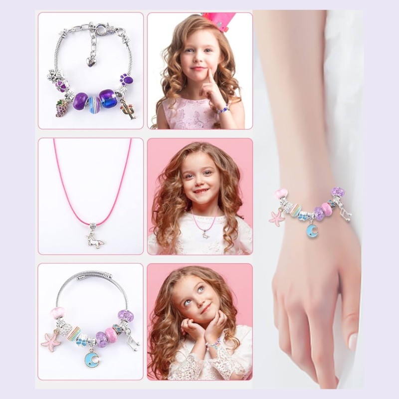 Koraliki do robienia bransoletek BOX Unicorn