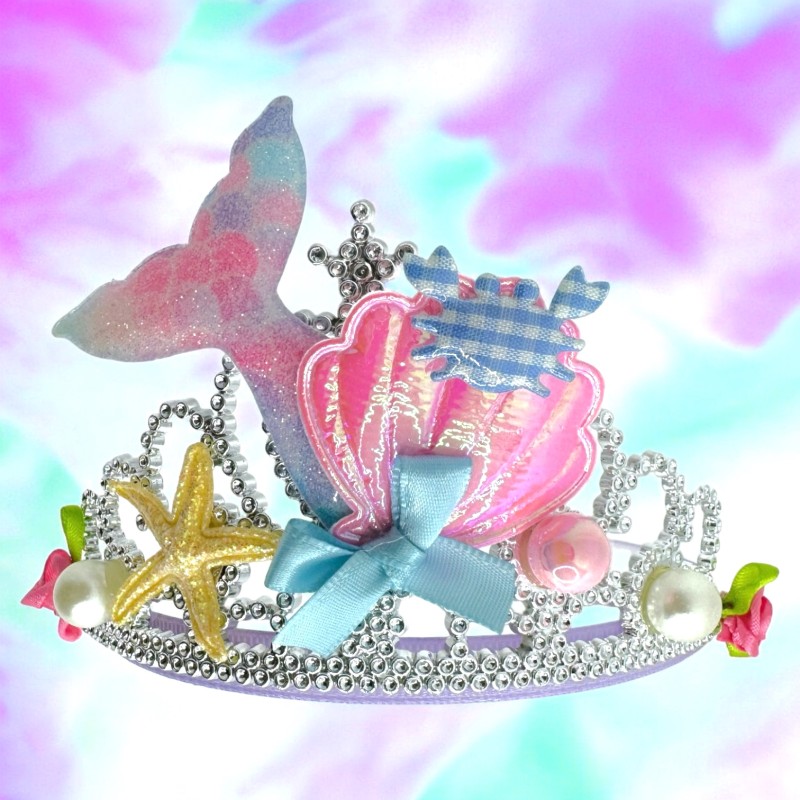 Korona Tiara Syreny Syrenka Ariel