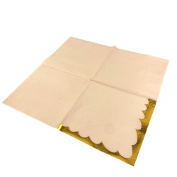 Serwetki Papierowe Kremowe Złoty Retro 10 szt.
