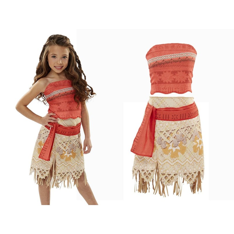 Strój Vaiana Moana dla dzieci 116-134 cm
