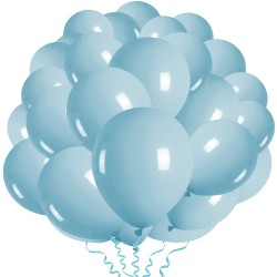 Balony lateksowe 10" 25cm niebieskie