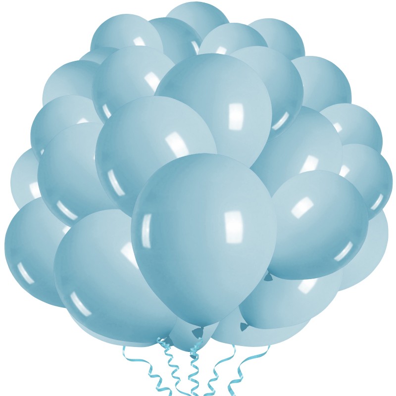 Balony lateksowe 10" 25cm niebieskie