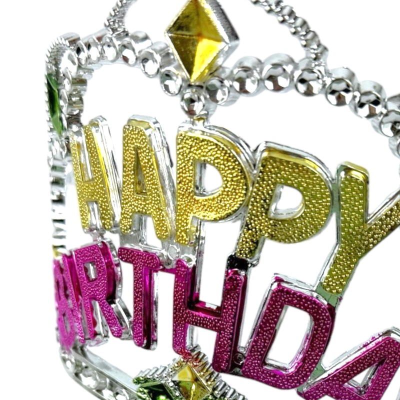 Korona Urodzinowa Diadem Happy Birthday