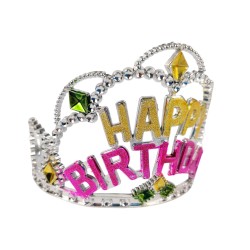 Korona Urodzinowa Diadem Happy Birthday