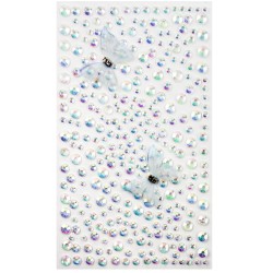 Kryształki motylki FaceGem