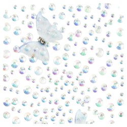 Kryształki motylki FaceGem