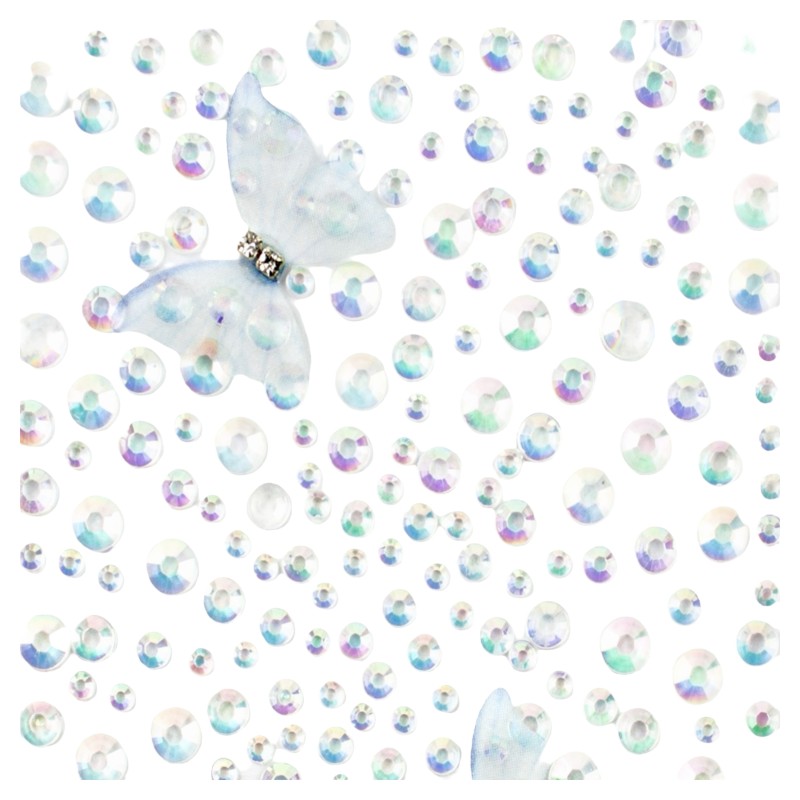 Kryształki motylki FaceGem