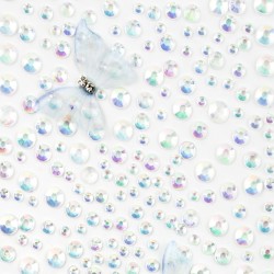 Kryształki motylki FaceGem