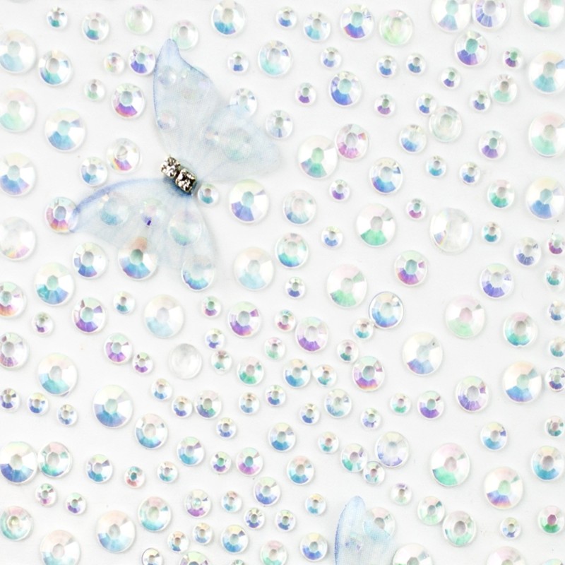 Kryształki motylki FaceGem