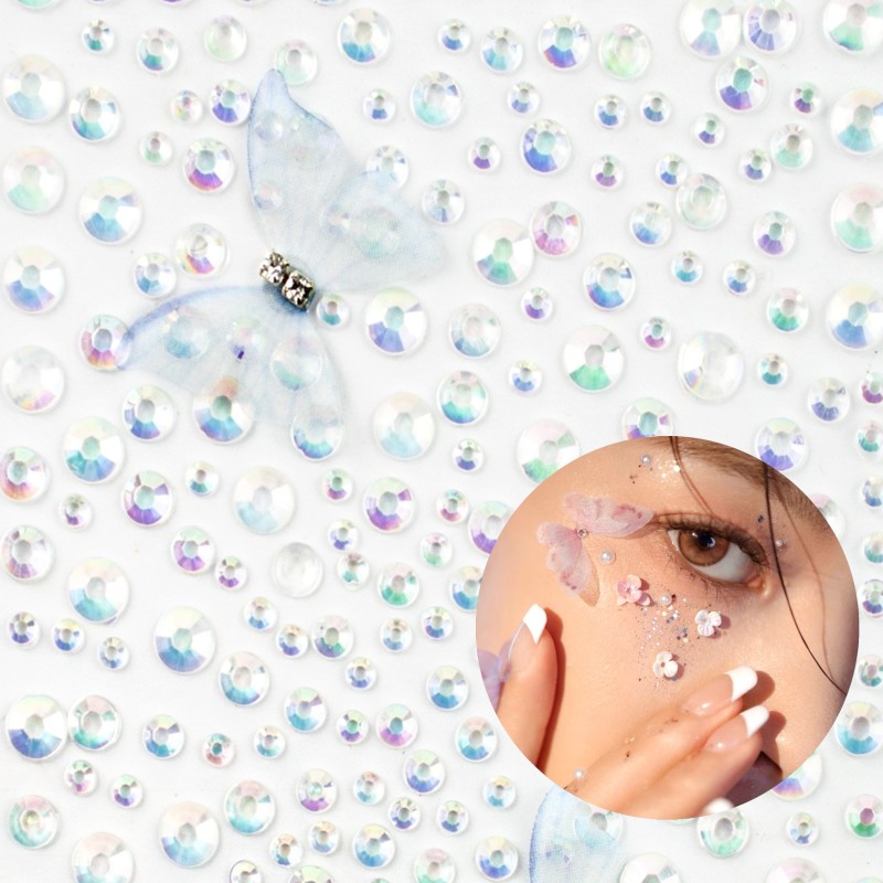 Kryształki motylki FaceGem