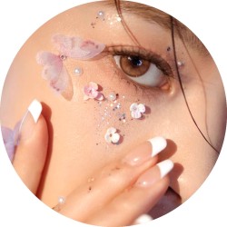 Kryształki motylki FaceGem