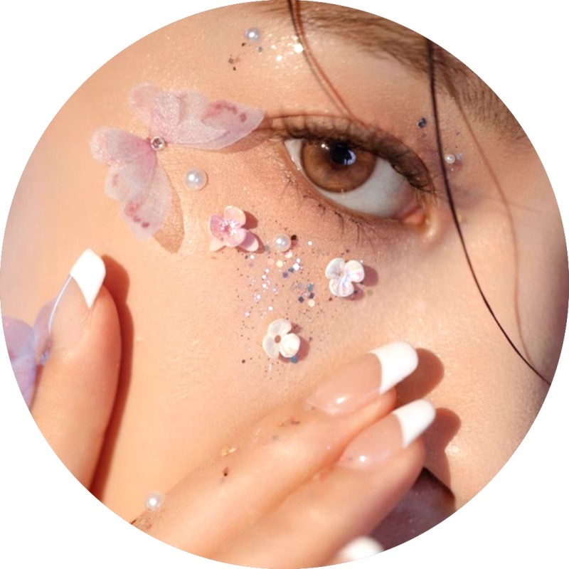 Kryształki motylki FaceGem