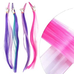 Spinka kolorowe włosy Jednorożec