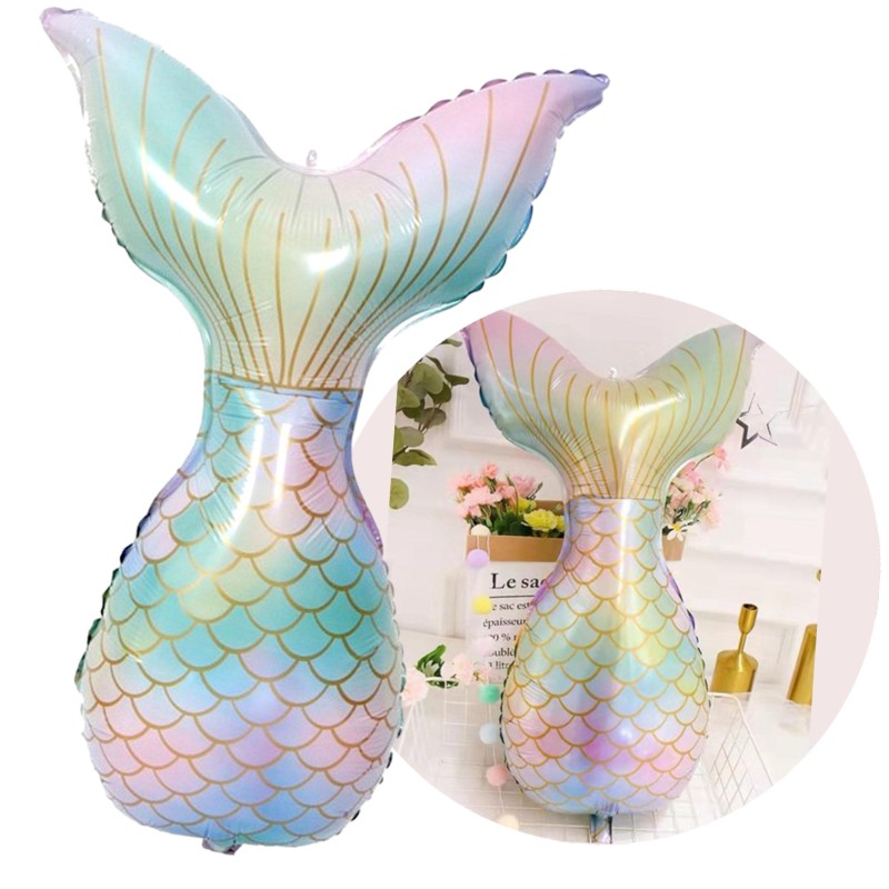 Balon syrena Syreni ogon 50cmx81cm