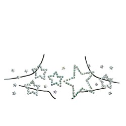 Kryształki Naklejki Tatuaż Diamentowy Hoker na szyję FaceGem