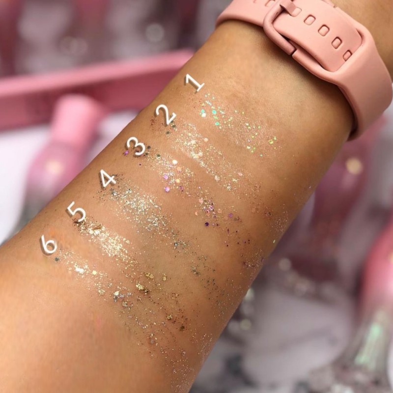 Brokat do twarzy oczu HOLO Glitter