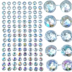 Kryształki Samoprzylepne DIY HOLO 7mm 120 szt.