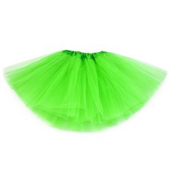 Klasyczna Spódnica tiulowa TUTU zieleń limonka Klasyczna Spódnica tiulowa TUTU zieleń limonka
