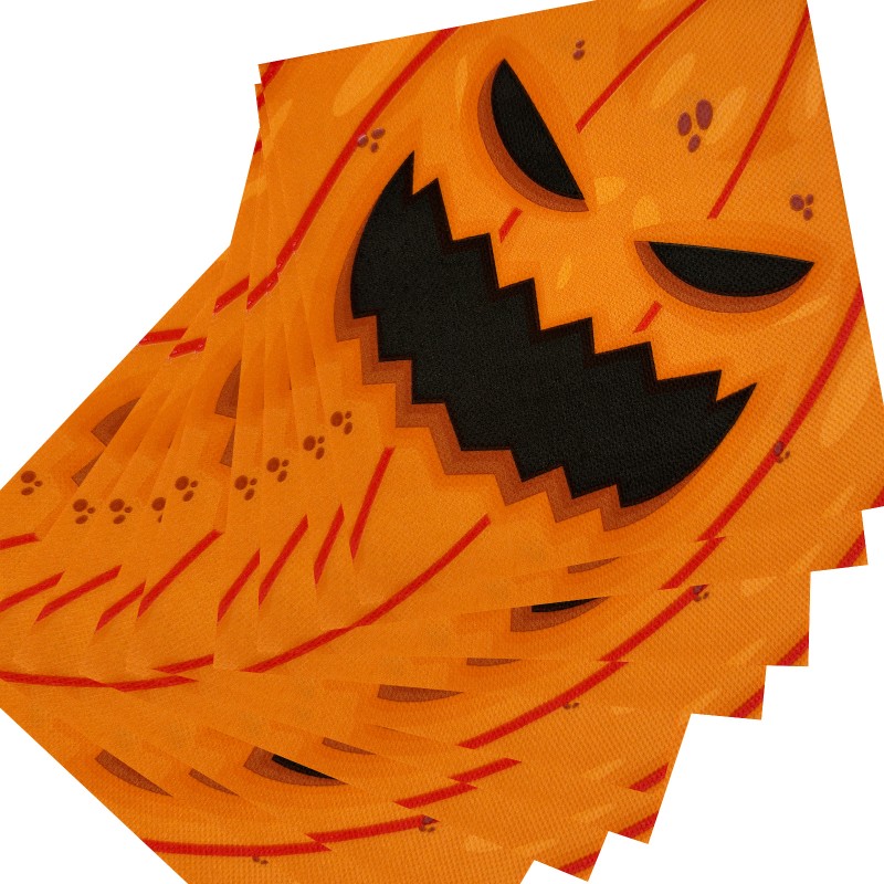Serwetki Halloween Dynia pomarańczowe papierowe 12szt