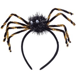 Opaska do włosów z pająkiem Halloween
