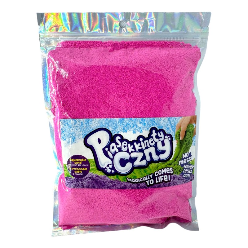 Piasek kinetyczny rosnący chmurka lawa Puszysty Fluffy