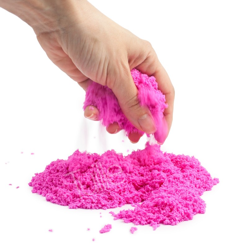 Piasek kinetyczny rosnący chmurka lawa Puszysty Fluffy