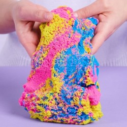 Piasek kinetyczny rosnący chmurka lawa Puszysty Fluffy