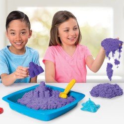 Piasek kinetyczny rosnący chmurka lawa Puszysty Fluffy