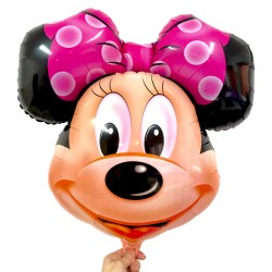 Zestaw balonów urodzinowych Minnie Mini Myszka