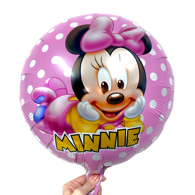 Zestaw balonów urodzinowych Minnie Mini Myszka