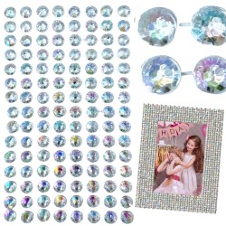 Kryształki Samoprzylepne DIY HOLO 7mm 120 szt.