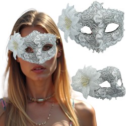 Koronkowa Maska Wenecka z...