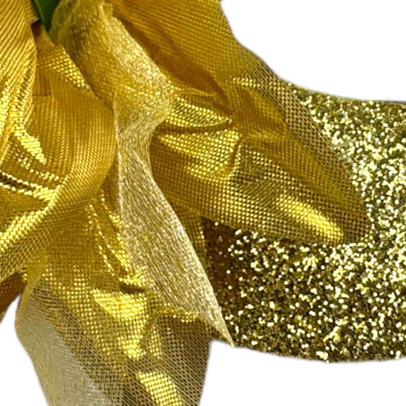 Maska Wenecka Karnawałowa z Brokatem i Piórami