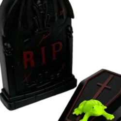 Zestaw Dekoracji i Gadżetów Halloween Miniaturki