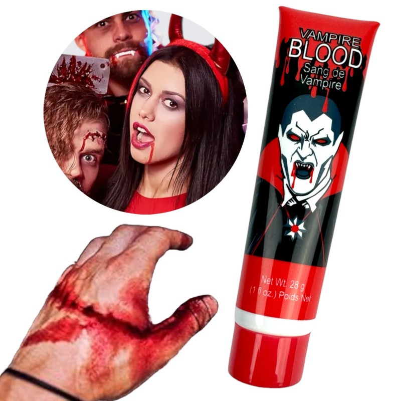 Halloween Sztuczna Krew Wampira - Vampire Blood tubka 28g