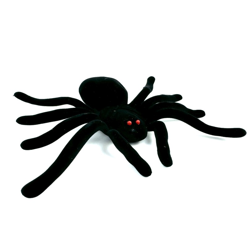 Straszny Duży Pluszowy Pająk Dekoracyjny Halloween