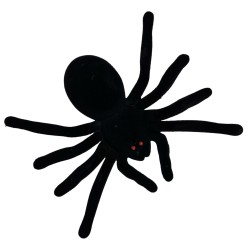 Straszny Duży Pluszowy Pająk Dekoracyjny Halloween