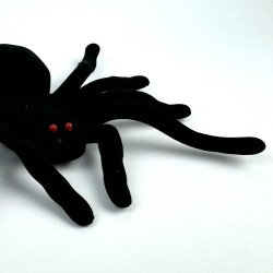 Straszny Duży Pluszowy Pająk Dekoracyjny Halloween