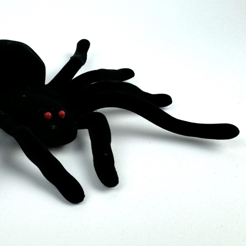 Straszny Duży Pluszowy Pająk Dekoracyjny Halloween