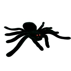 Straszny Duży Pluszowy Pająk Dekoracyjny Halloween