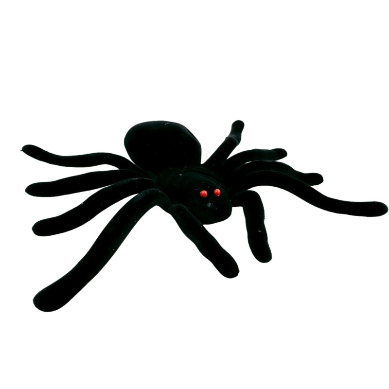 Straszny Duży Pluszowy Pająk Dekoracyjny Halloween