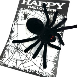 Straszny Duży Pluszowy Pająk Dekoracyjny Halloween