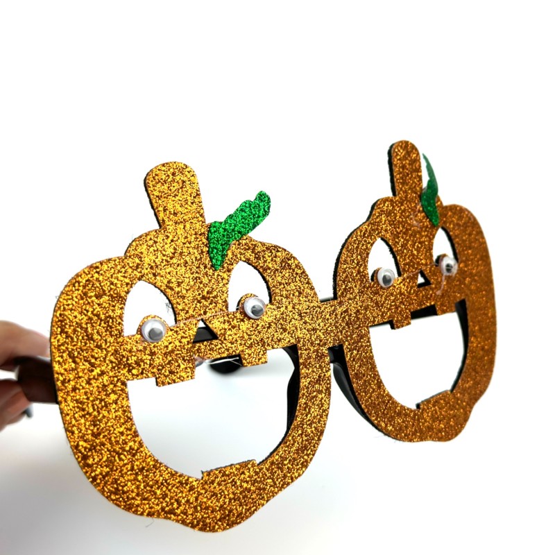 Halloween Okulary z Dyniami Dynia Ruchome oczy