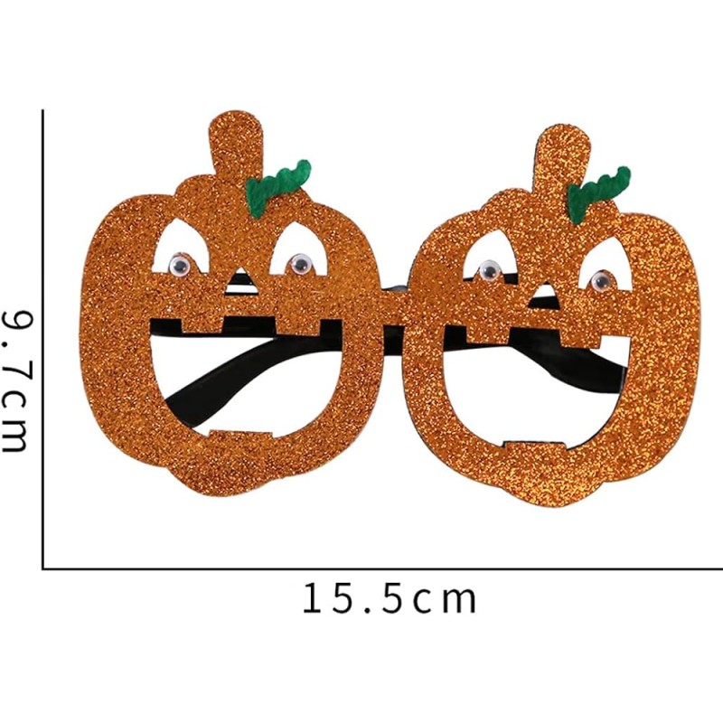 Halloween Okulary z Dyniami Dynia Ruchome oczy
