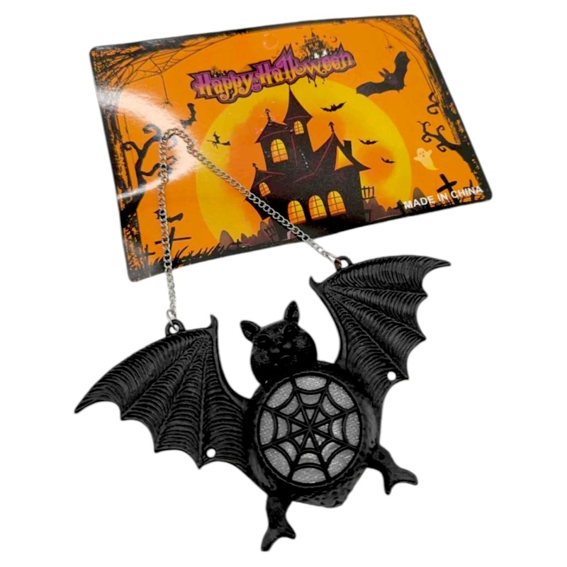 Nietoperz Halloween LED lampka świecący zawieszka dekoracja
