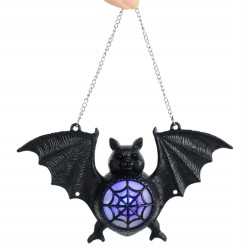 Nietoperz Halloween LED lampka świecący zawieszka dekoracja