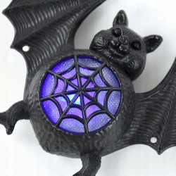 Nietoperz Halloween LED lampka świecący zawieszka dekoracja