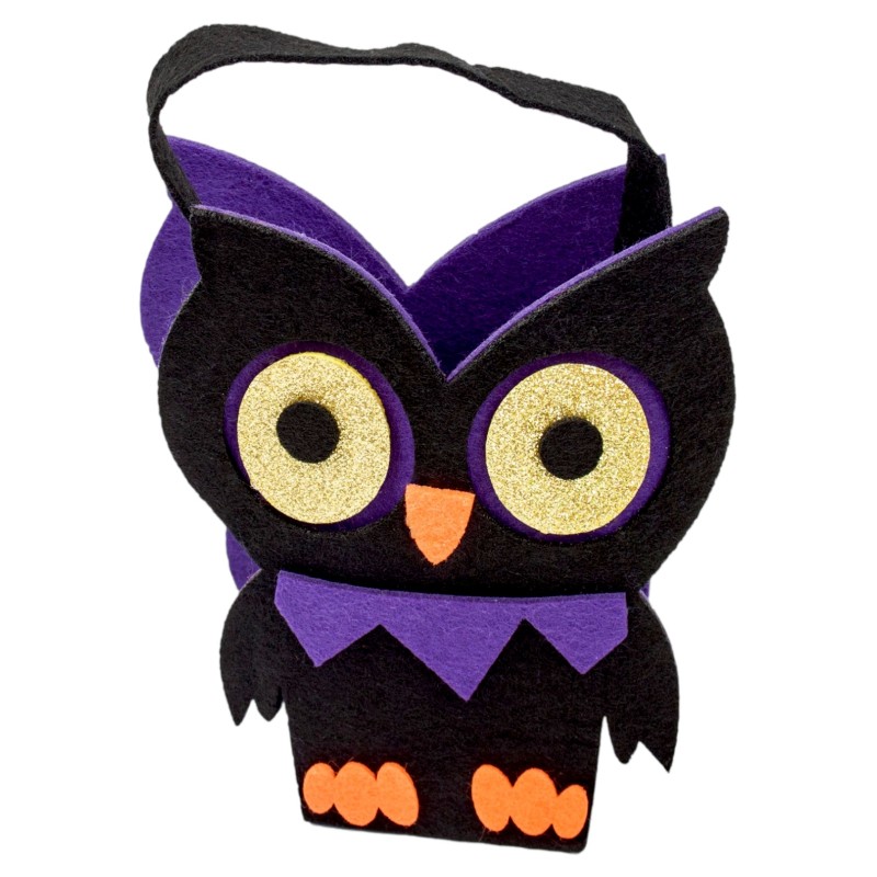 Torebka Sowa koszyk na cukierki Halloween