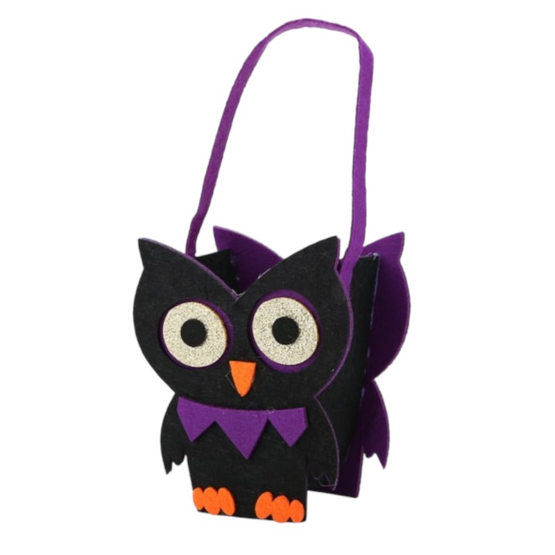 Torebka Sowa koszyk na cukierki Halloween