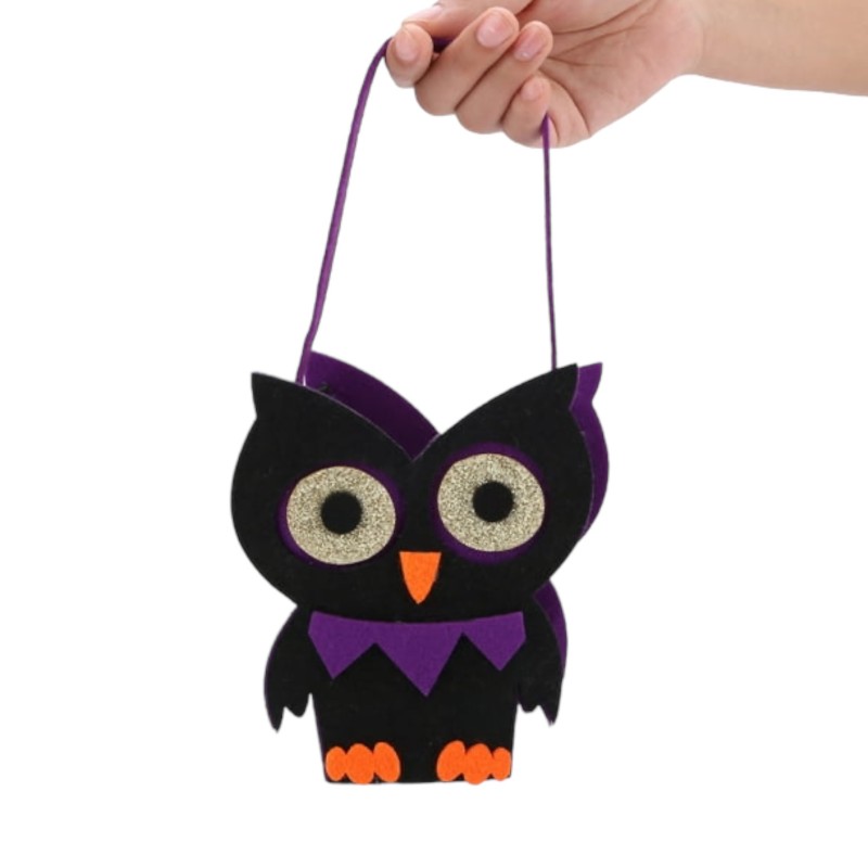 Torebka Sowa koszyk na cukierki Halloween